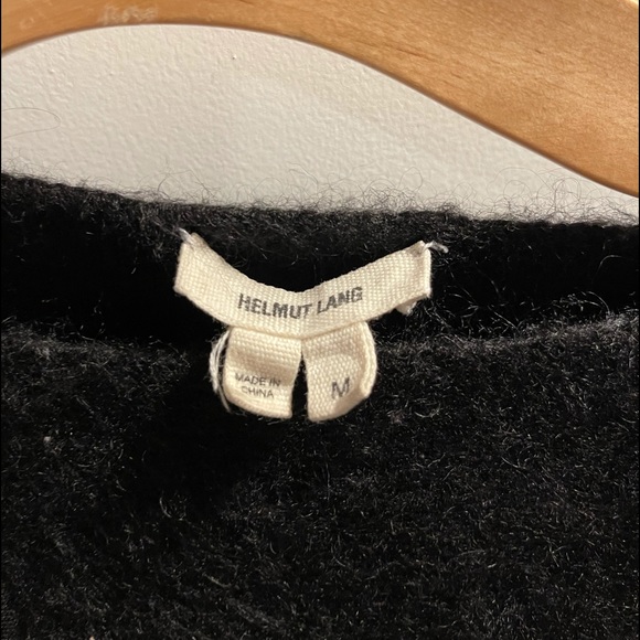 Black Helmut Lang wool sweater - Picture 6 of 11